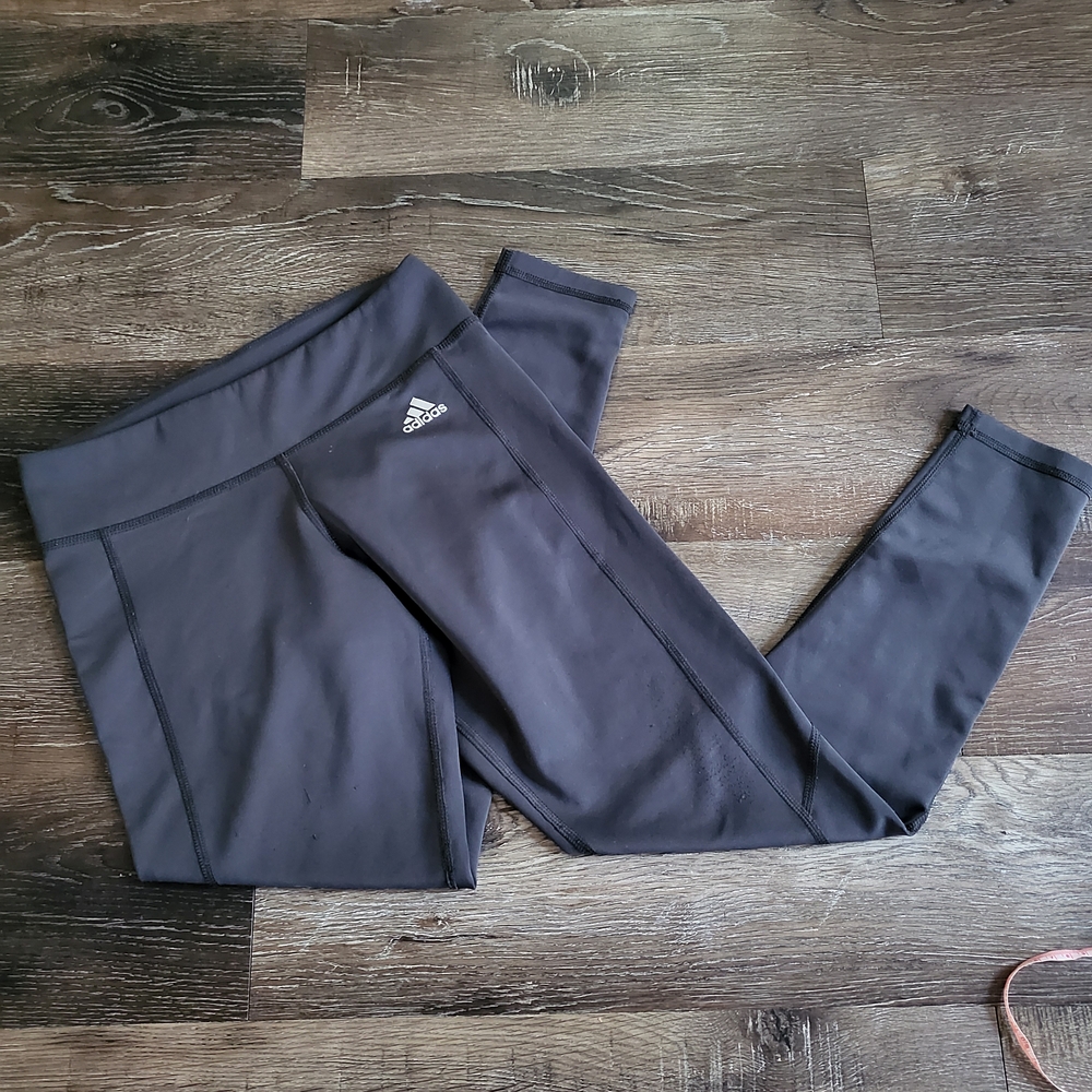 🩵Adidas Charcoal Leggings🎀